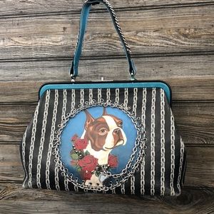 Isabella Fiore Boston Terrier Bag